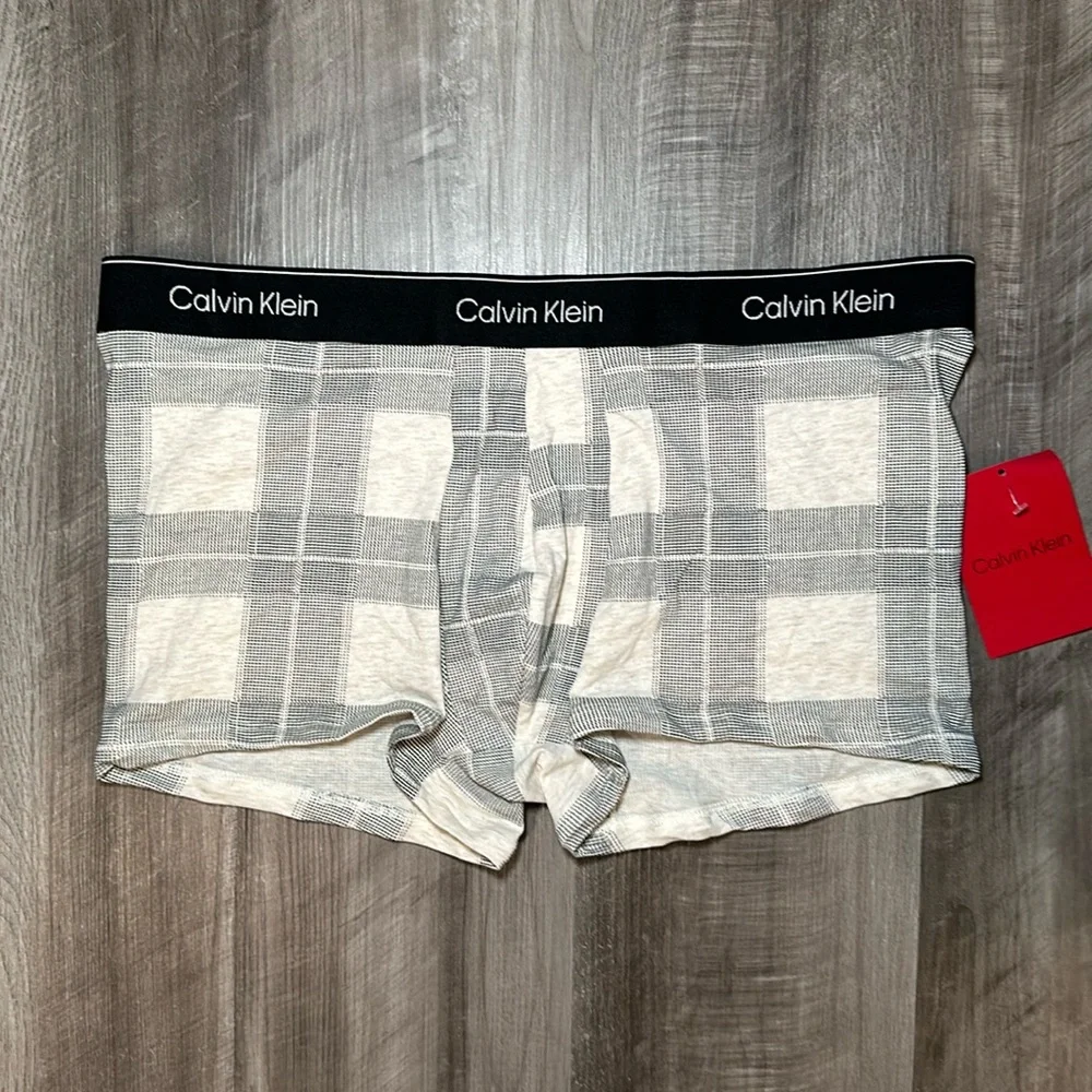 Calvin Klein Plaid Trunk - XL